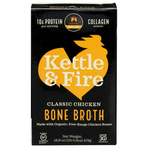 A Product Photo of Kettle and Fire Classic Chicken Bone Broth