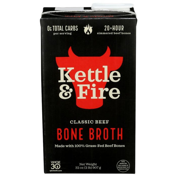 A Product Photo of Kettle and Fire Classic Beef Bone Broth