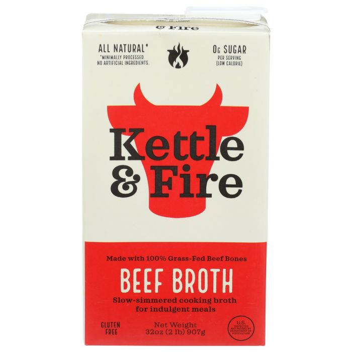 A Product Photo of Kettle and Fire Beef Broth