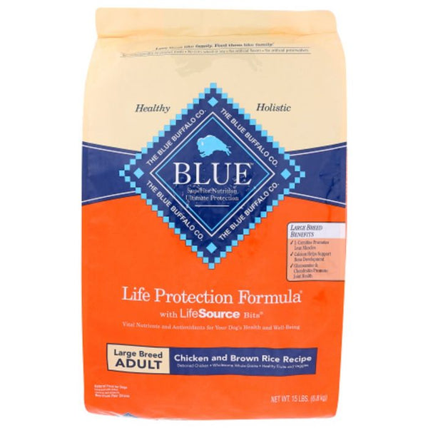 A Product Photo of Blue Diamond Life Protection Formula Large Breed Adult Dog Food