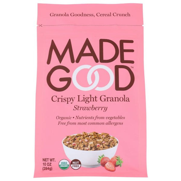 Strawberry Crispy Light Granola (10 oz)
