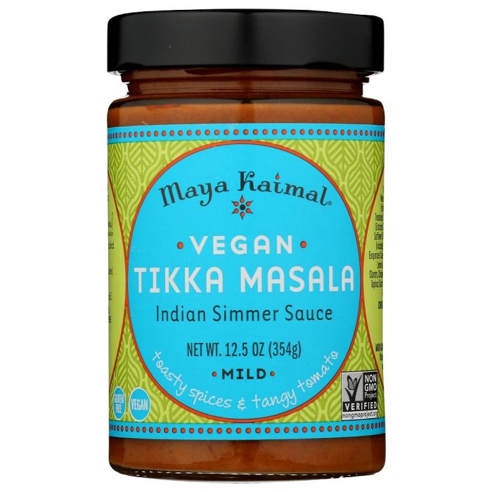 A Product Photo of Maya Kaimal Vegan Mild Tikka Masala