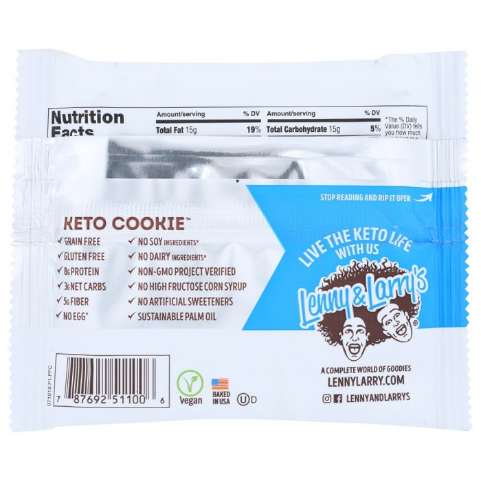 Chocolate Chip Keto Cookie (1.60 oz)