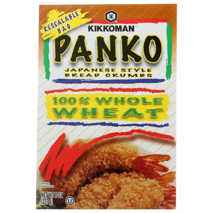 A Product Photo of Kikkoman 100 % Whole Wheat Japanese Style Bread Crumbs