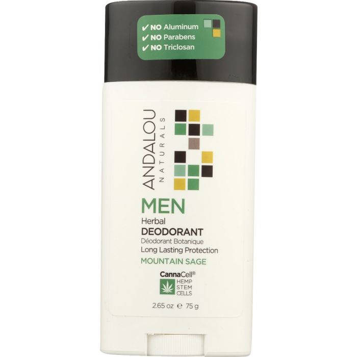 Product photo of Andalou Naturals Mountain Sage Men Deodorant