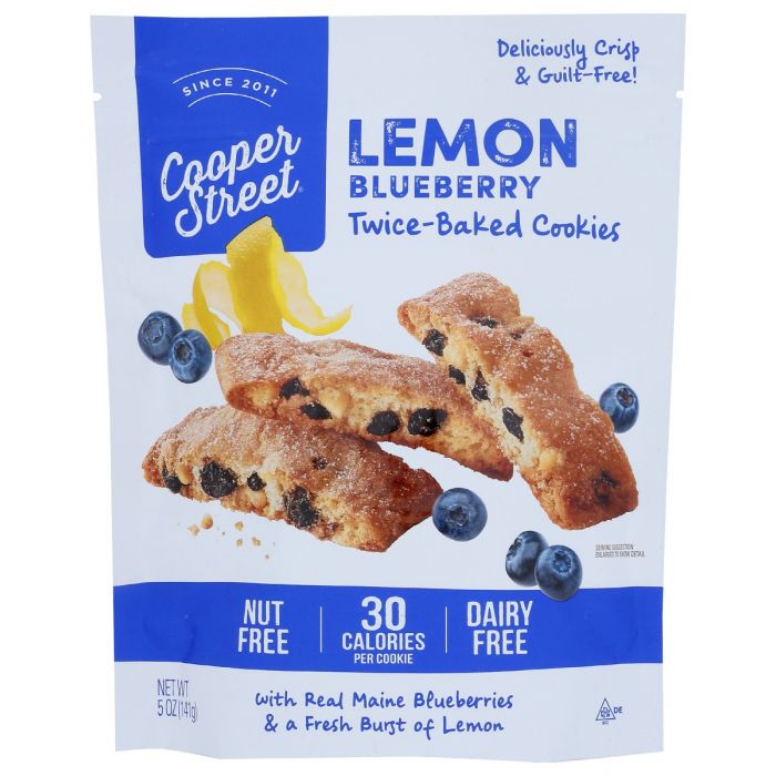 Lemon Blueberry Twice Baked Cookies (5 oz)