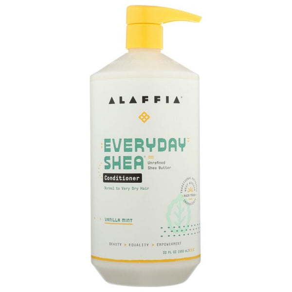A Product Photo of Alaffia Everyday Shea Vanilla Mint Conditioner