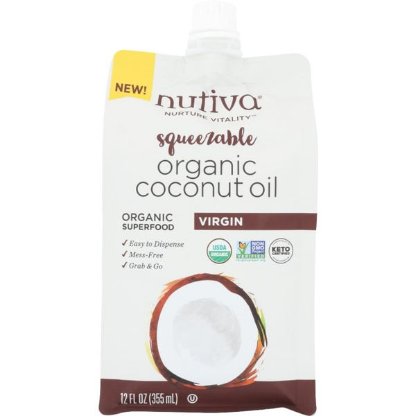 Product photo of Nutiva Oil Coconut Virgin Pouch 