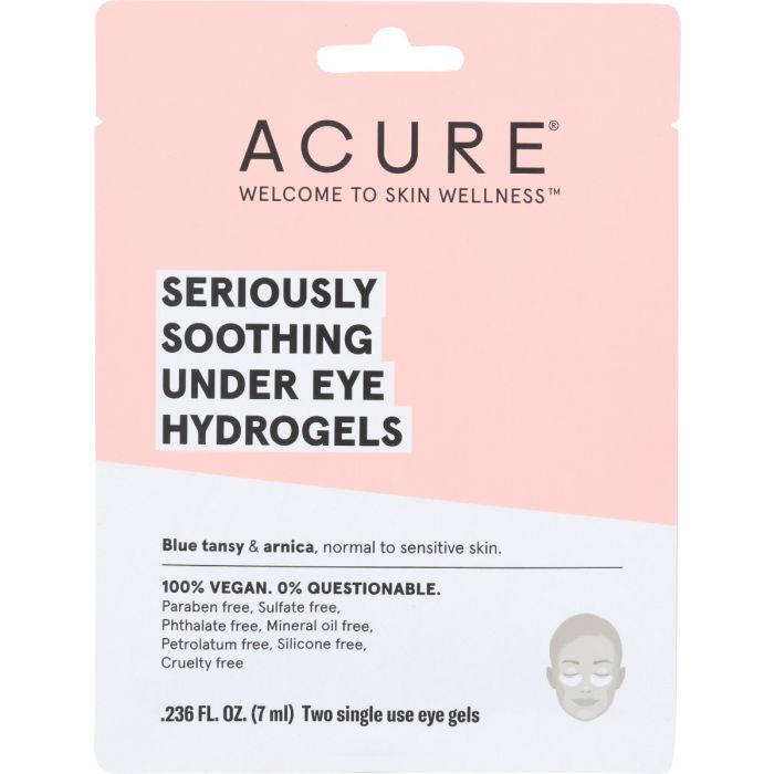 A Product Photo of Acure Soothing Under Eye Hydrogels