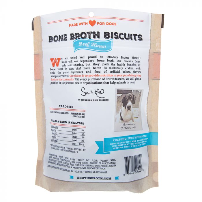 Bone Broth Biscuit Beef Flavor (8 oz)