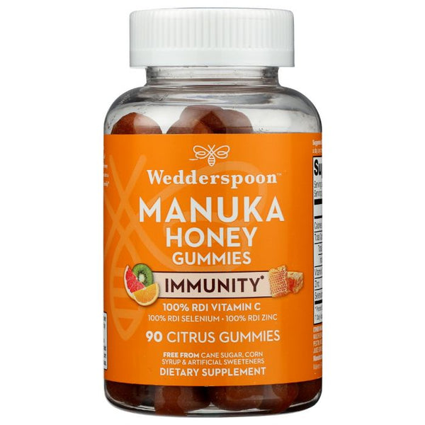 Product photo of Nutiva Immunity Citrus Manuka Honey Gummies
