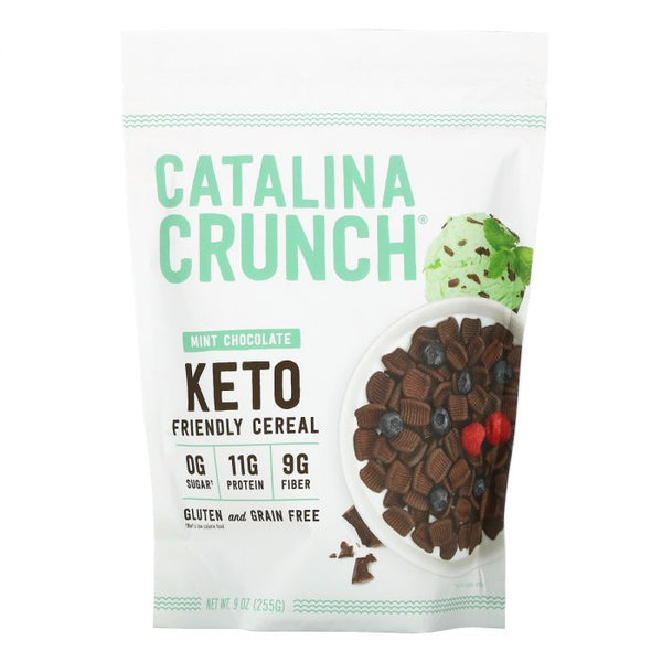 A Product Photo of Catalina Crunch Mint Chocolate Cereal