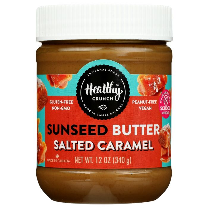 A Product Photo of Healthy Crunch Salted Caramel Sunseed Butter