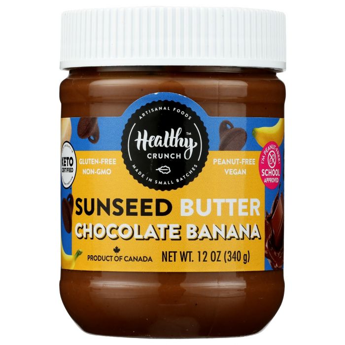 A Product Photo of Healthy Crunch Chocolate Banana Sunseed Butter