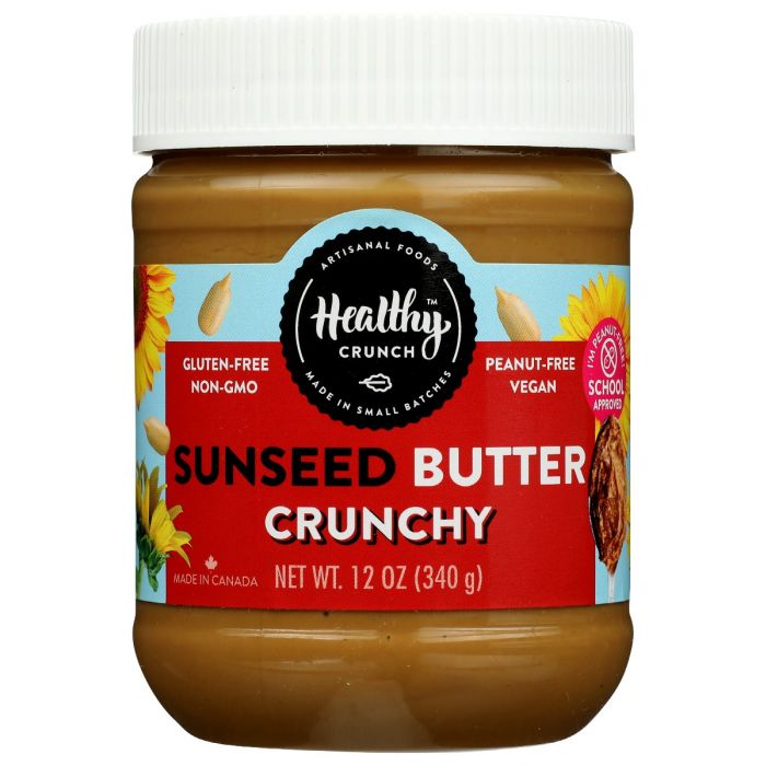 A Product Photo of Healthy Crunch Crunchy Sunseed Butter
