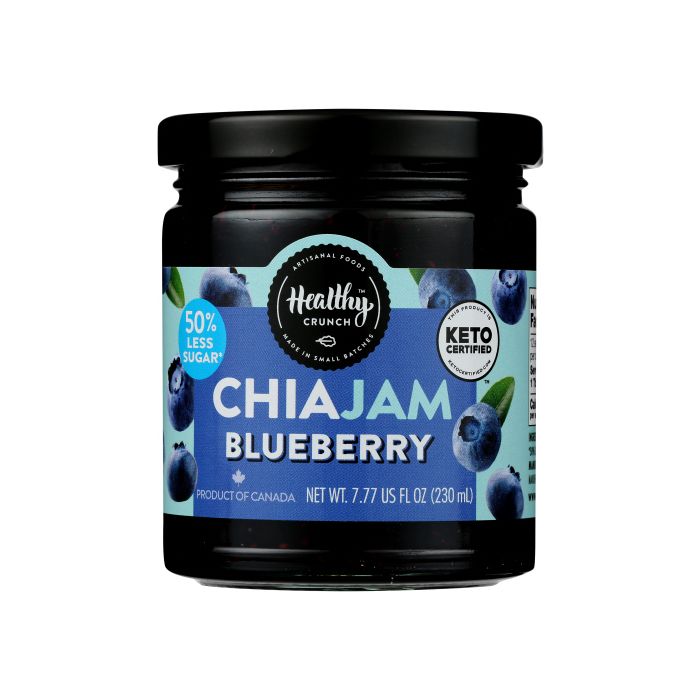 A Product Photo of Healthy Crunch Blueberry Chia Jam