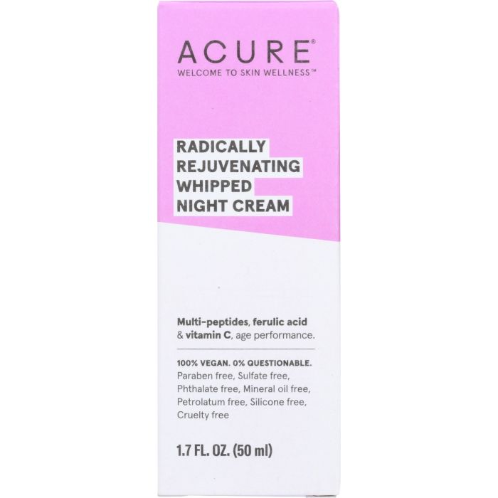 A Product Photo of Acure Radically Rejuvenating Whipped Night Cream