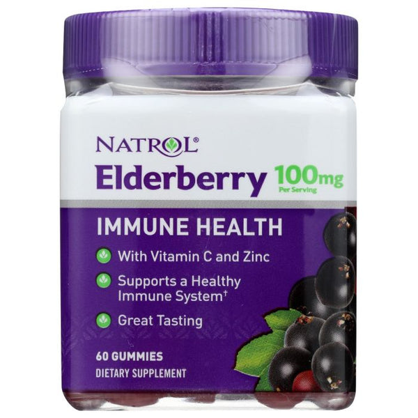 Product photo of Natrol Elderberry Gummies 100Mg