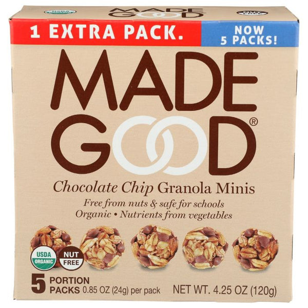 Organic Granola Mini Chocolate Chip (4.25 oz)