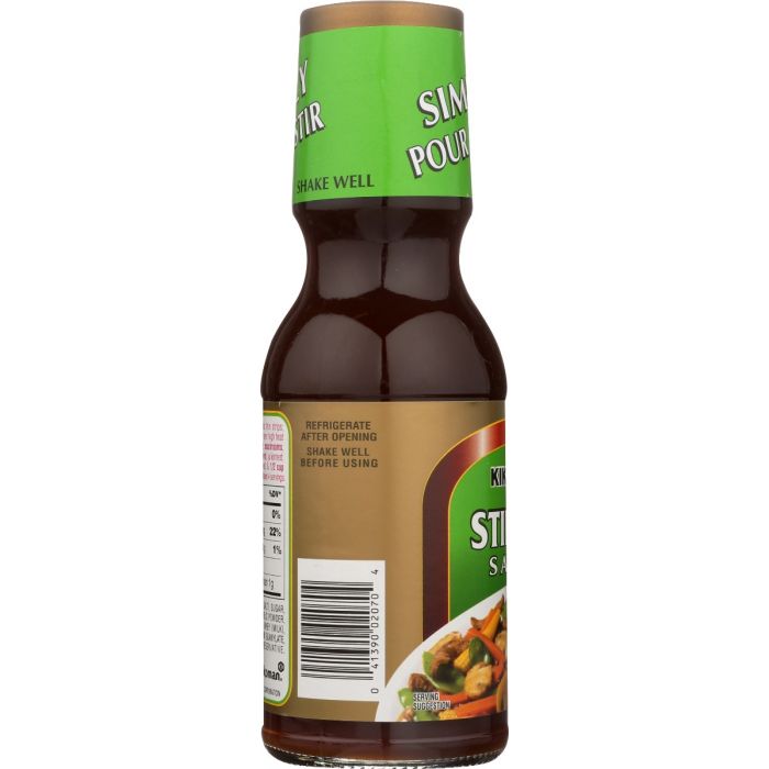 Side Label Photo of Kikkoman Stir Fry Sauce