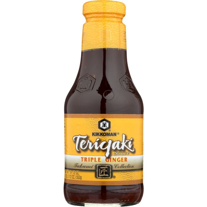 A Product Photo of Kikkoman Triple Ginger Teriyaki Sauce