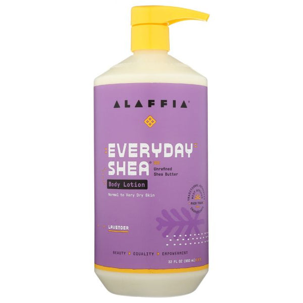 A Product Photo of Alaffia Everyday Shea Lavender Body Lotion