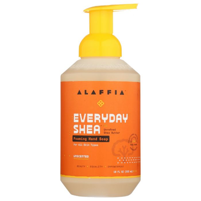 A Product Photo of Alaffia Everyday Shea Unscented Hand Soap