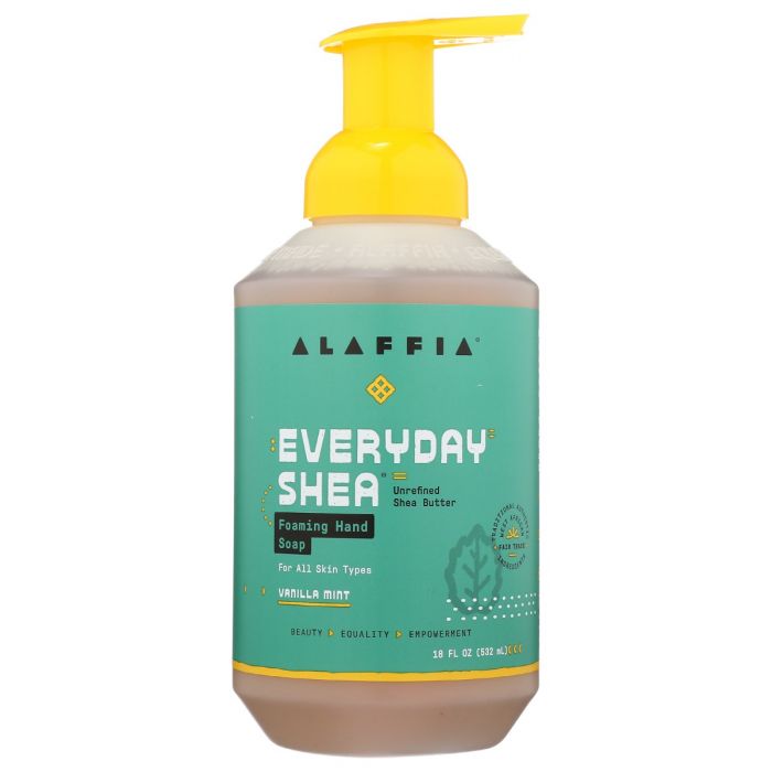 A Product Photo of Alaffia Everyday Shea Foaming Hand Soap