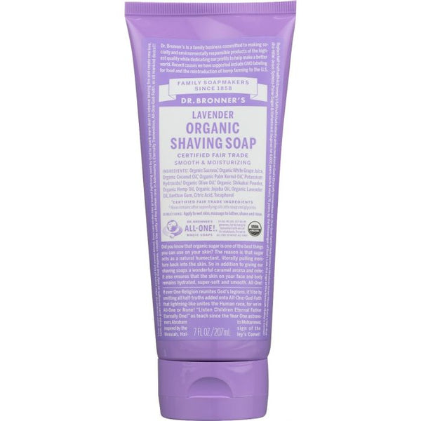 Product photo of Dr. Bronner Baby Shaving Soap Lavender