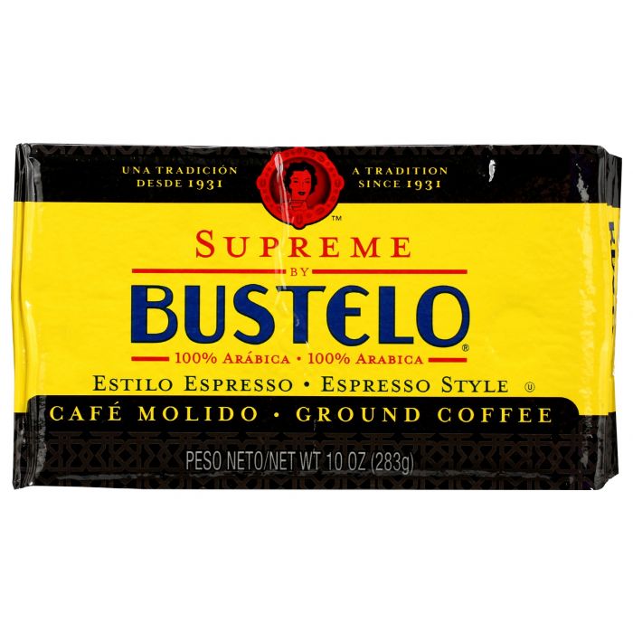 A Product Photo of Cafe Bustelo Supreme Espresso Ground Coffee