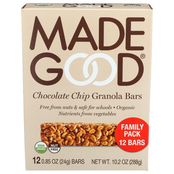 Chocolate Chip Granola Bars (12 pk)
