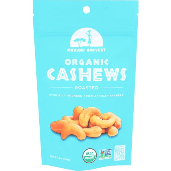 Organic Roasted Cashews (4 oz)
