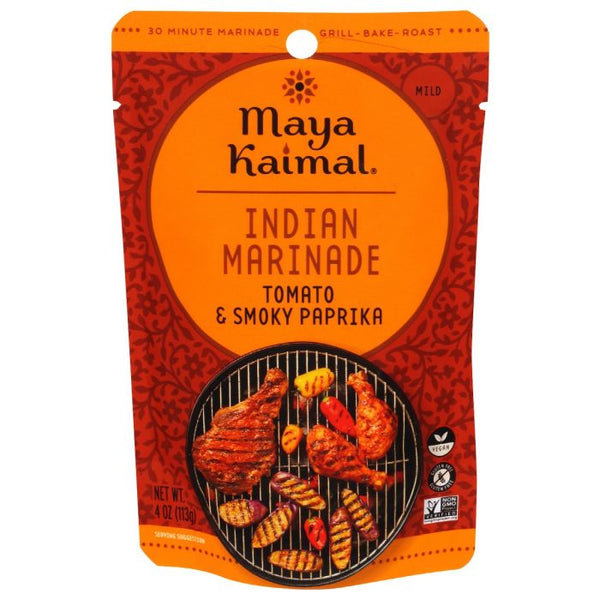 A Product Photo of Maiya Kaimal Tomato and Smoky Paprika Indian Marinade