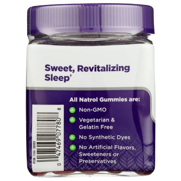 Description label photo of Natrol Sleep Immune Gummy
