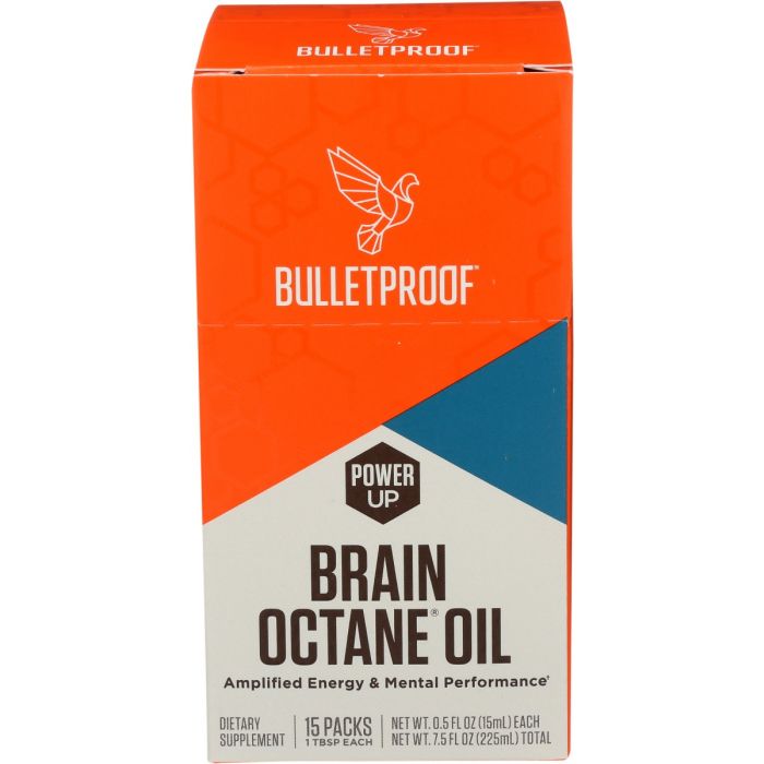 Brain Octane C8 MCT Oil Packets (7.5 fo)