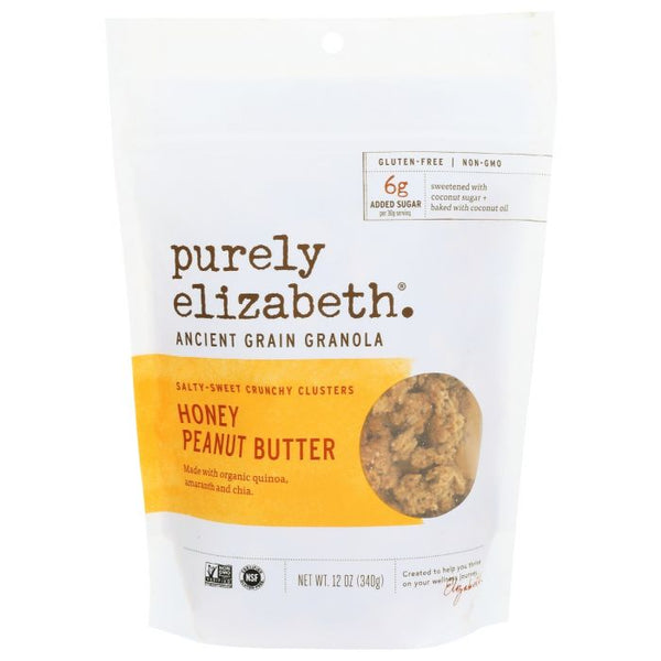A Product Photo of Purely Elizabeth Honey Peanut Butter Granola