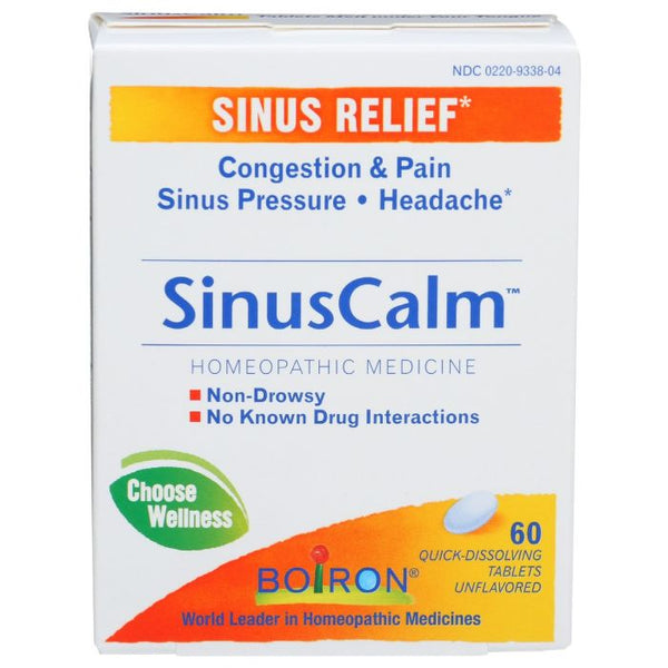 Product photo of Boiron Sinuscalm Tablets