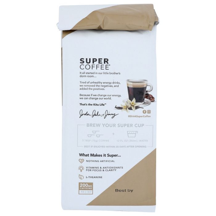 Vanilla Super Ground Coffee (10 oz)