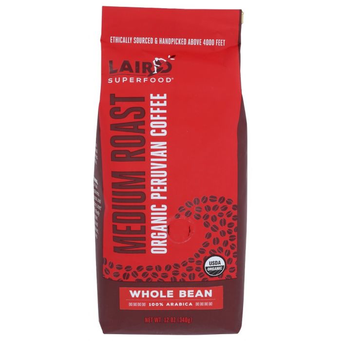 A Product Photo of Laird Medium Roast Organic Peruvian Coffee